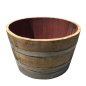 Preview: Holzfass 100 Liter hell, Wasserfass 1/2 225 Liter